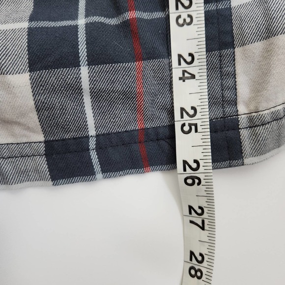 Wrangler ATG Large Mens Plaid Long Sleeve Flannel Button Up Down Shirt - Picture 6 of 6